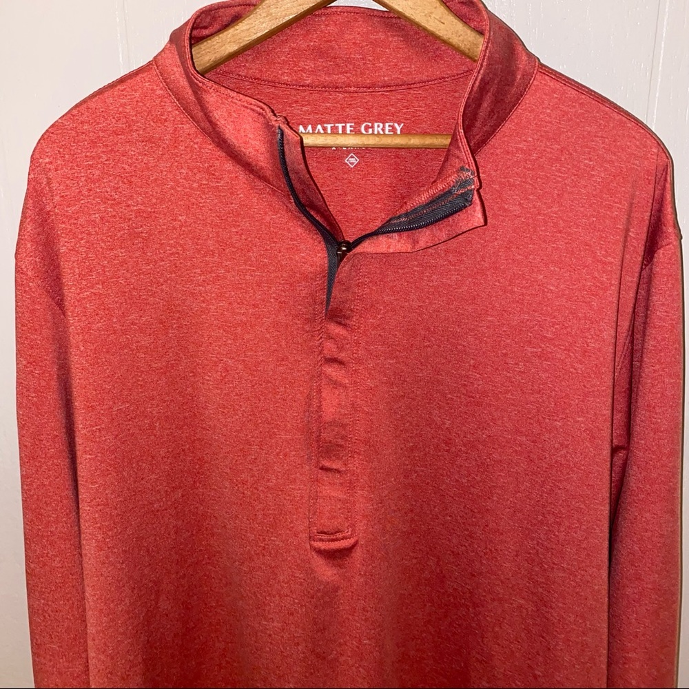 Matte Grey Hightower Half Zip Jacket